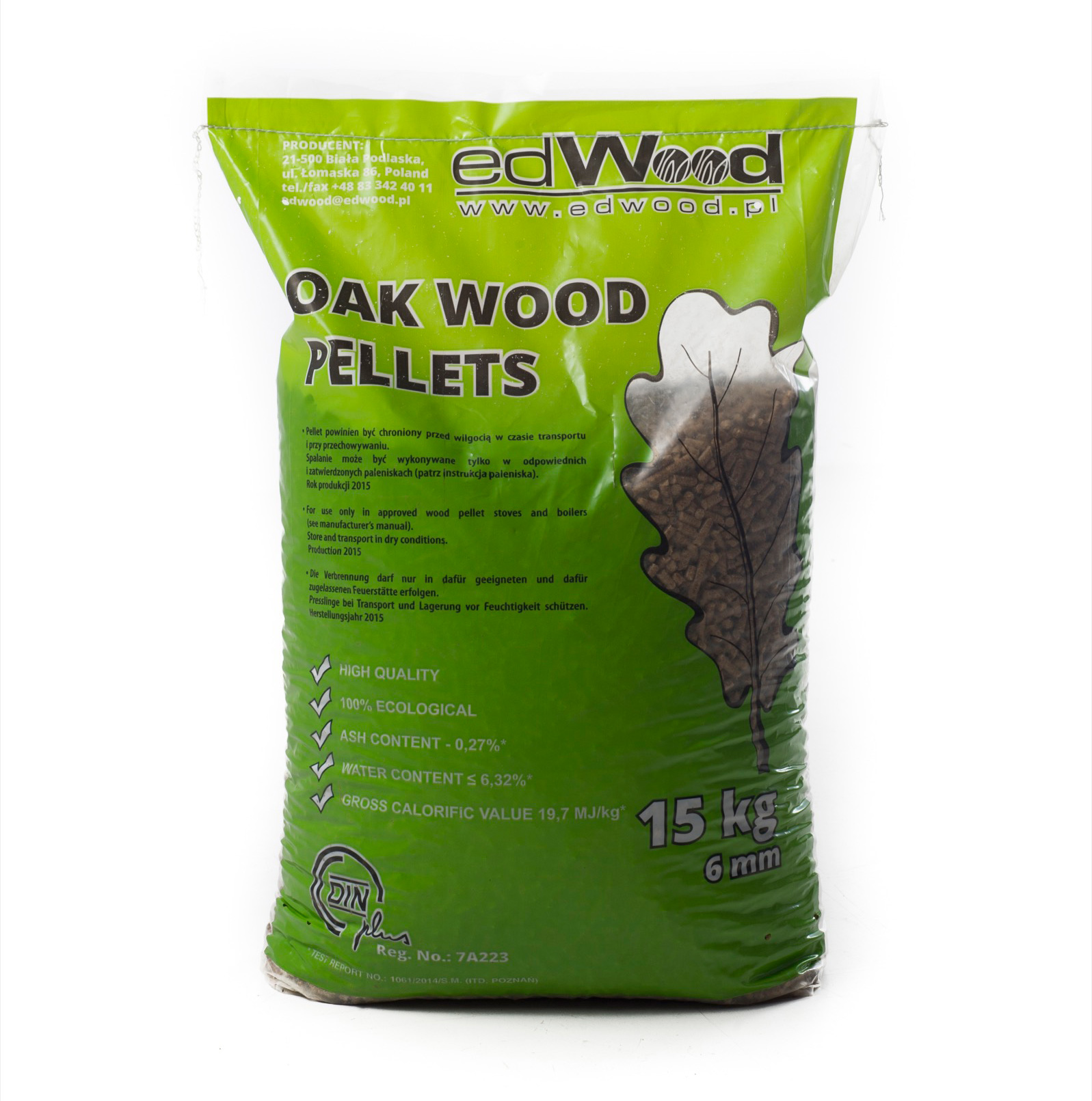 Pellets aus Eichenholz – „Made in Germany“